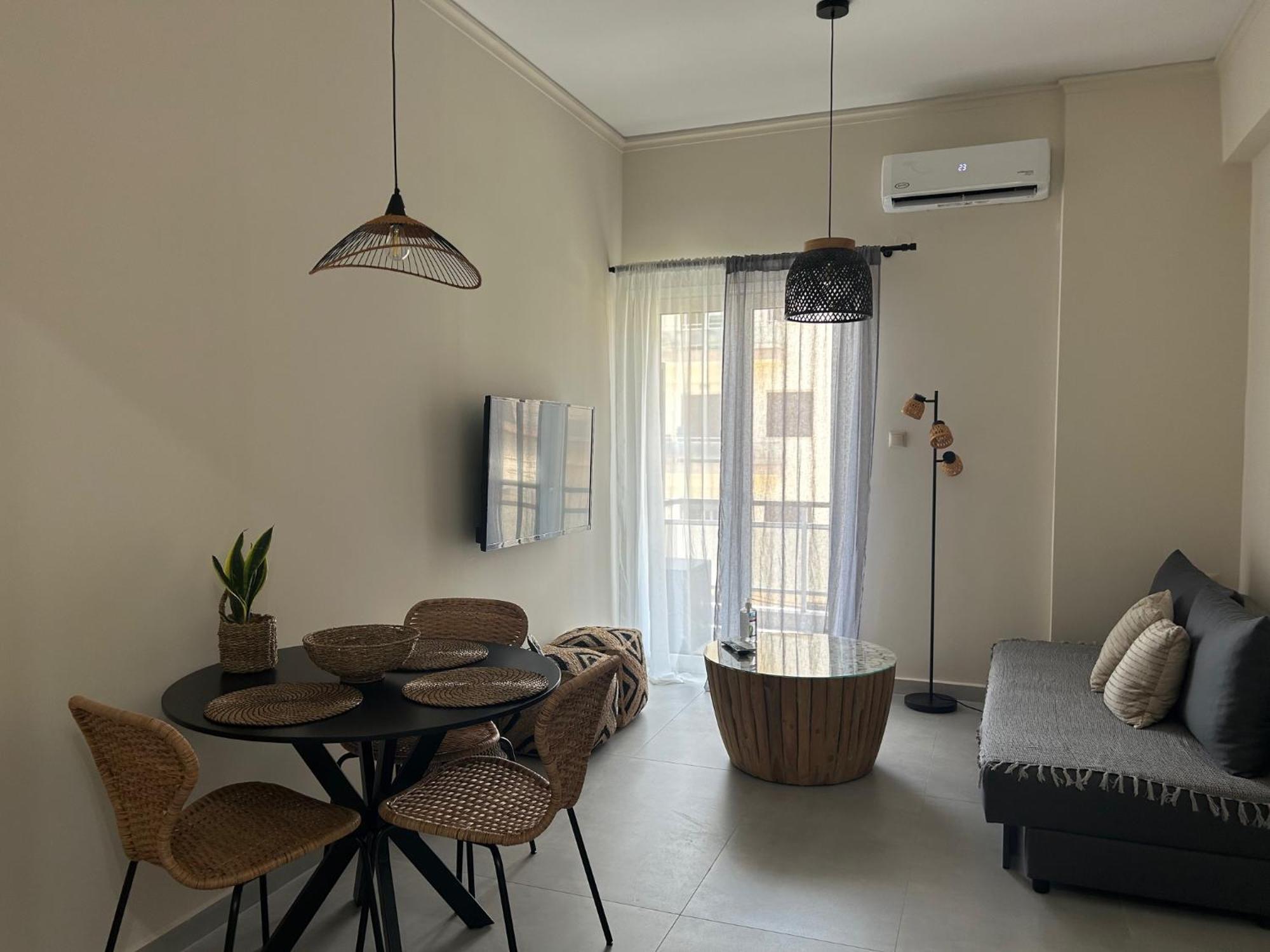Jo'S Central & Cozy Apartment Hriszí Aktí Haniá Kültér fotó